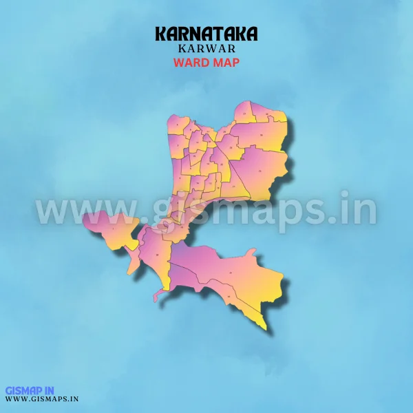 Karwar Ward Map (Karnataka)